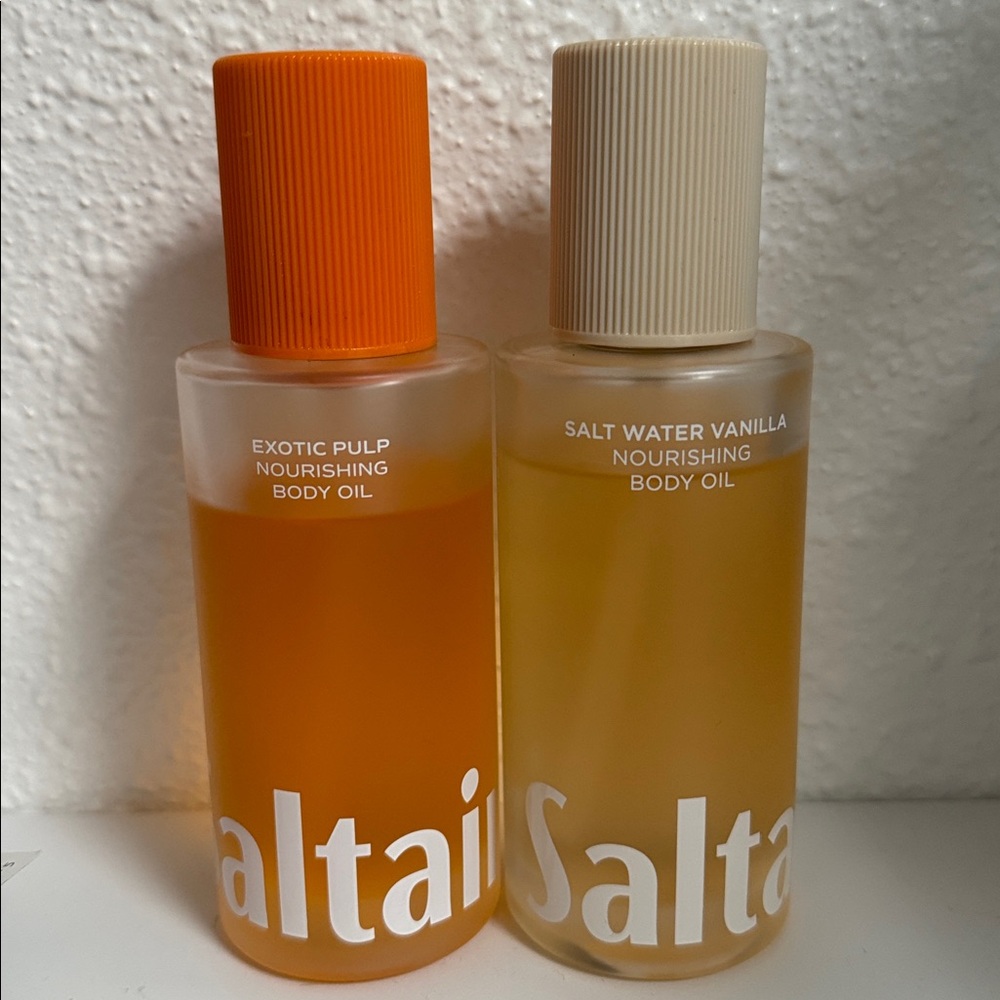 Saltaire salt water Vanilla Nourishing Body Oil - Beige Cap,